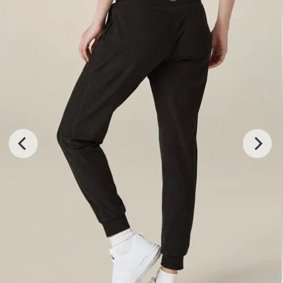 BEYOND YOGA Spacedye Midi Jogger - Darkest Night - Picture 4 of 9